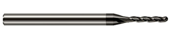 3 FL - 0.1250" (1/8) Cutter DIA x 0.5000" (1/2) LOC - Amorphous Diamond Coated, 895808-C4  HARVEY TOOL  SKU HARTO1-895808-C4