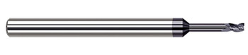 3 FL - 0.0390" (1 mm) Cutter DIA x 0.0590" LOC x 0.2400" Reach - AlTiN Coated, 937039-C3 Â– HARVEY TOOL Â– SKU HARTO1-937039-C3