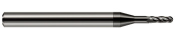 4 FL - 0.0930" (3/32) Cutter DIA x 0.2790" LOC x 0.5000" (1/2) Reach - Amorphous Diamond Coated, 982893-C4  HARVEY TOOL  SKU HARTO1-982893-C4