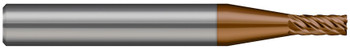0.0830" (2.1 mm) Cutter DIA x 0.0150" (1/64) Radius x 24Â° included - 2 FL - TiB2 Coated  HARVEY TOOL  SKU HARTO1-715214-C8