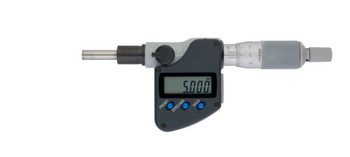 オーボエ　マイクロメーター Digital Micrometer Head, IP65 0-25mm, Flat Spindle, 12mm Plain