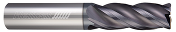 4 FL - Corner Radius - 4.000 mm Cutter DIA x 6.000 mm Shank DIA x 0.500 mm Radius x 12.000 mm LOC x 63.000 mm OAL - APLUS Coated  HELICAL  SKU HELSO1-89618