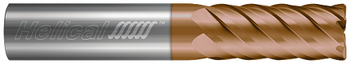 6 FL - Corner Radius - 0.6250" (5/8) Cutter DIA x 0.6250" (5/8) Shank DIA x 0.0300" Radius x 1.2500" (1-1/4) LOC x 3.5000" (3-1/2) OAL - TPLUS Coated, 89439  HELICAL  SKU HELSO1-89439