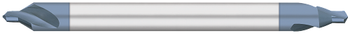 #5 X 5 - 0.1875" (3/16) Drill DIA x 60Â° Included - DE - 2 FL - AlTiN Coated  TITAN USA  SKU TITUS1-CS95481