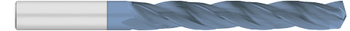 0.3438" Drill DIA x 2.5000" (2-1/2) Flute Length - 3 FL - AlTiN Coated