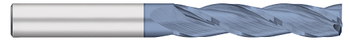 3 FL - 0.2500" (1/4) Cutter DIA x 1.5000" (1-1/2) LOC - AlTiN Coated  TITAN USA  SKU TITUS1-TC17416