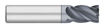 4 FL - 0.2500" (1/4) Cutter DIA x 0.0050" Radius x 0.3750" (3/8) LOC - ALCRO-Max Coated  TITAN USA  SKU TITUS1-TC21300