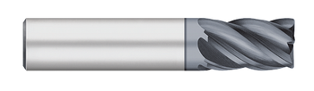 5 FL - 0.2500" (1/4) Cutter DIA x 0.0050" Radius x 0.3750" (3/8) LOC - ALCRO-Max Coated  TITAN USA  SKU TITUS1-TC21322