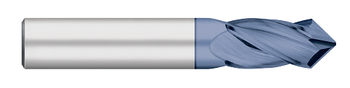0.0469" (3/64) Cutter DIA x 0.1406" (9/64) LOC x 90° included - 4 FL - AlTiN Coated