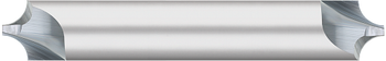 0.0600" Radius x 0.0470" (3/64) Pilot DIA - DE - 2 FL - Uncoated  TITAN USA  SKU TITUS1-TC95380