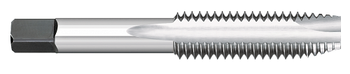 M12 x 1.50 Size x 1.6562" (1-21/32) Thread Length x D6 Limit x 0.3670" Shank DIA, High Speed Steel - SP/PT Plug  - 3 FL - Uncoated