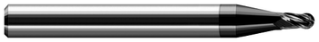 2 FL - 0.0320" Cutter DIA x 0.0480" LOC - Amorphous Diamond Coated Â– HARVEY TOOL Â– SKU HARTO1-24532-C4