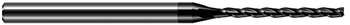 3 FL - 0.0200" (.5 mm) Cutter DIA x 0.2500" (1/4) LOC - Amorphous Diamond Coated  HARVEY TOOL  SKU HARTO1-34920-C4