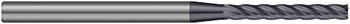 5 FL - 0.1250" (1/8) Cutter DIA x 1.0000" (1) LOC - AlTiN Coated  HARVEY TOOL  SKU HARTO1-707008-C3