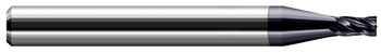 4 FL - 0.1020" (2.6 mm) Cutter DIA x 0.1530" LOC - AlTiN Coated  HARVEY TOOL  SKU HARTO1-50306-C3