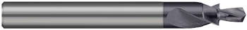 0.0937" (3/32) Drill DIA x 0.5620" (9/16) Flute Length - 2 FL - AlTiN Coated  HARVEY TOOL  SKU HARTO1-700002-C3