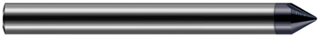 0.1250" (1/8) Shank DIA x 0.0300" Radius x 60° included  - 2 FL - AlTiN Nano Coated