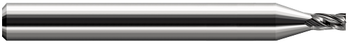 4 FL - 0.1875" (3/16) Cutter DIA x 0.3120" (5/16) LOC  HARVEY TOOL  SKU HARTO1-698112