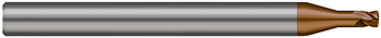 4 FL - 0.1875" (3/16) Cutter DIA x 0.0120" Radius x 0.1875" (3/16) LOC - Ti-Nano Coated  HARVEY TOOL  SKU HARTO1-698312-C10