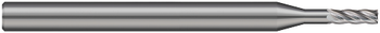 5 FL - 0.0620" (1/16) Cutter DIA x 0.1860" LOC x 0.3120" (5/16) Reach  HARVEY TOOL  SKU HARTO1-702462