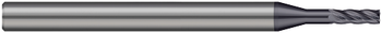 5 FL - 0.0780" (5/64) Cutter DIA x 0.2340" (15/64) LOC x 0.4060" (13/32) Reach - AlTiN Coated