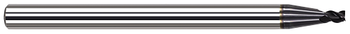 4 FL - 0.0620" (1/16) Cutter DIA x 0.0200" Radius x 0.0930" (3/32) LOC  - AlTiN Nano Coated