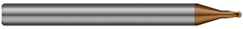 2 FL - 6.000 mm Cutter DIA x 5.000 mm LOC x 20.000 mm Reach - Ti Hard Nano Coated  HARVEY TOOL  SKU HARTO1-687666-C12