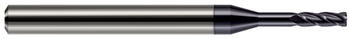 4 FL - 0.0780" (5/64) Cutter DIA x 0.0100" Radius x 0.2340" (15/64) LOC x 0.4750" Reach - AlTiN Coated