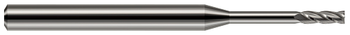 4 FL - 0.0620" (1/16) Cutter DIA x 0.1860" LOC x 0.5620" (9/16) Reach Â– HARVEY TOOL Â– SKU HARTO1-758162