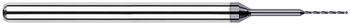 0.0160" Drill DIA x 0.1100" Flute Length - 2 FL - AlTiN Coated Â– HARVEY TOOL Â– SKU HARTO1-810160-C3