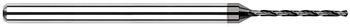 0.0210" Drill DIA x 0.1400" (9/64) Flute Length - 2 FL - Amorphous Diamond Coated  HARVEY TOOL  SKU HARTO1-810205-C4