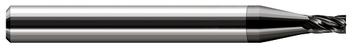 3 FL - 0.1250" (1/8) Cutter DIA x 0.1870" (3/16) LOC  - Amorphous Diamond Coated