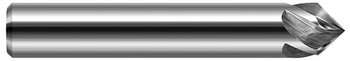 0.3125" (5/16) Shank DIA x 45° per side - 4 Helical FL