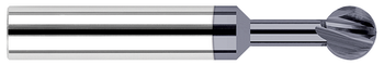 0.0930" (3/32) Cutter DIA x 0.5000" (1/2) Neck Length x 300Â° Wrap Angle - 2 FL - AlTiN Coated  HARVEY TOOL  SKU HARTO1-877806-C3