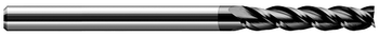 3 FL - 0.1875" (3/16) Cutter DIA x 1.5000" (1-1/2) LOC - Amorphous Diamond Coated  HARVEY TOOL  SKU HARTO1-900812-C4