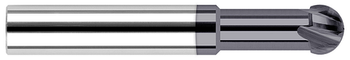 0.0310" Cutter DIA x 0.1870" (3/16) Neck Length x 220Ã‚Â° Wrap Angle - 2 FL - AlTiN Coated Â– HARVEY TOOL Â– SKU HARTO1-971602-C3