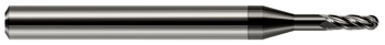 4 FL - 0.0100" Cutter DIA x 0.0300" LOC x 0.0500" Reach - Amorphous Diamond Coated Â– HARVEY TOOL Â– SKU HARTO1-982810-C4
