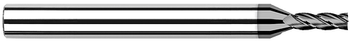 4 FL - 0.0550" (1.4 mm) Cutter DIA x 0.1650" LOC  - CVD Diamond 9µm