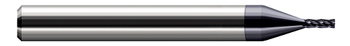 4 FL - 0.1250" (1/8) Cutter DIA x 0.3750" (3/8) LOC - AlTiN Coated, 761808-C3  HARVEY TOOL  SKU HARTO1-761808-C3
