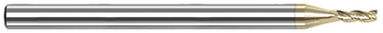 3 FL - 0.1250" (1/8) Cutter DIA x 0.3750" (3/8) LOC - ZrN Coated, 942308-C7  HARVEY TOOL  SKU HARTO1-942308-C7