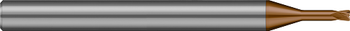 4 FL - 0.0937" (3/32) Cutter DIA x 0.0050" Radius x 0.0740" LOC x 0.5000" (1/2) Reach - Ti Hard Nano Coated, 674893-C12