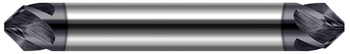 0.1250" (1/8) Shank DIA x 45° per side  DE- 5 Helical FL - AlTiN Coated, 676908-C3