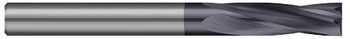 0.1250" (1/8) Cutter DIA x 0.7500" (3/4) Flute Length  - 4 FL - AlTiN Coated, 676708-C3