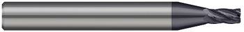 5 FL - 0.5000" (1/2) Cutter DIA x 0.0100" Radius x 0.7500" (3/4) LOC  - AlTiN Coated, 678910-C3