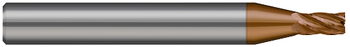 5 FL - 0.0150" (1/64) Cutter DIA x 0.0230" LOC  - Ti-Nano Coated, 739415-C10