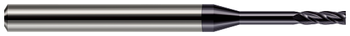 4 FL - 1.000 mm Cutter DIA x 3.000 mm LOC x 8.000 mm Reach - AlTiN Coated, 677622-C3