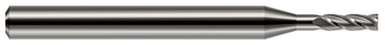 4 FL - 0.500 mm Cutter DIA x 1.500 mm LOC x 2.500 mm Reach, 677711