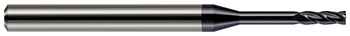 3 FL - 0.0310" (1/32) Cutter DIA x 0.0930" (3/32) LOC x 0.2500" (1/4) Reach - AlTiN Coated, 677831-C3