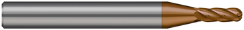 5 FL - 0.0310" (1/32) Cutter DIA x 0.0930" (3/32) LOC  - Ti-Nano Coated, 715031-C10