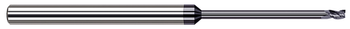 4 FL - 0.0200" (.5 mm) Cutter DIA x 0.0300" LOC x 0.3000" Reach - AlTiN Coated, 735120-C3